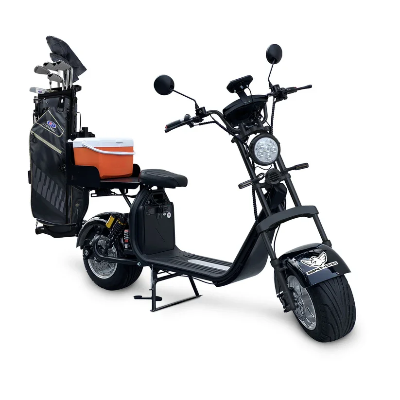 Windhorse D2 Electric Bike Moped for adults Fat Tire Golf Cart 2000W Motor 80-Mile Range 20MPH Top Speed Dual Batteries Hydraulic Brakes Motorcycles