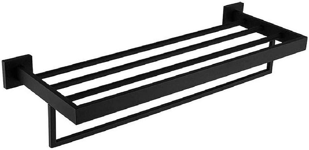 Towel rack - Stainless Steel Towel bar,Punch-Free Pole Bathroom Pendant,Wall-Mounted Towel Rack for Bathroom Kitchen Office