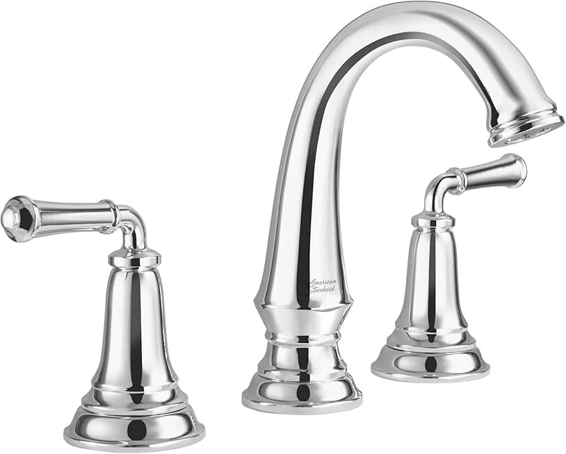 American Standard 7052807.002, Delancey 8-Inch Widespread 2-Handle Bathroom Faucet 1.2 GPM, Chrome
