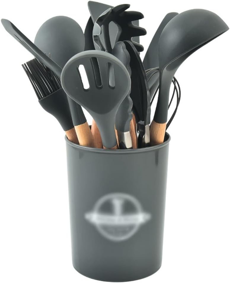 DFHBFG Anti-scalding Handle Kitchen Utensils Set Kitchen Household Cooking