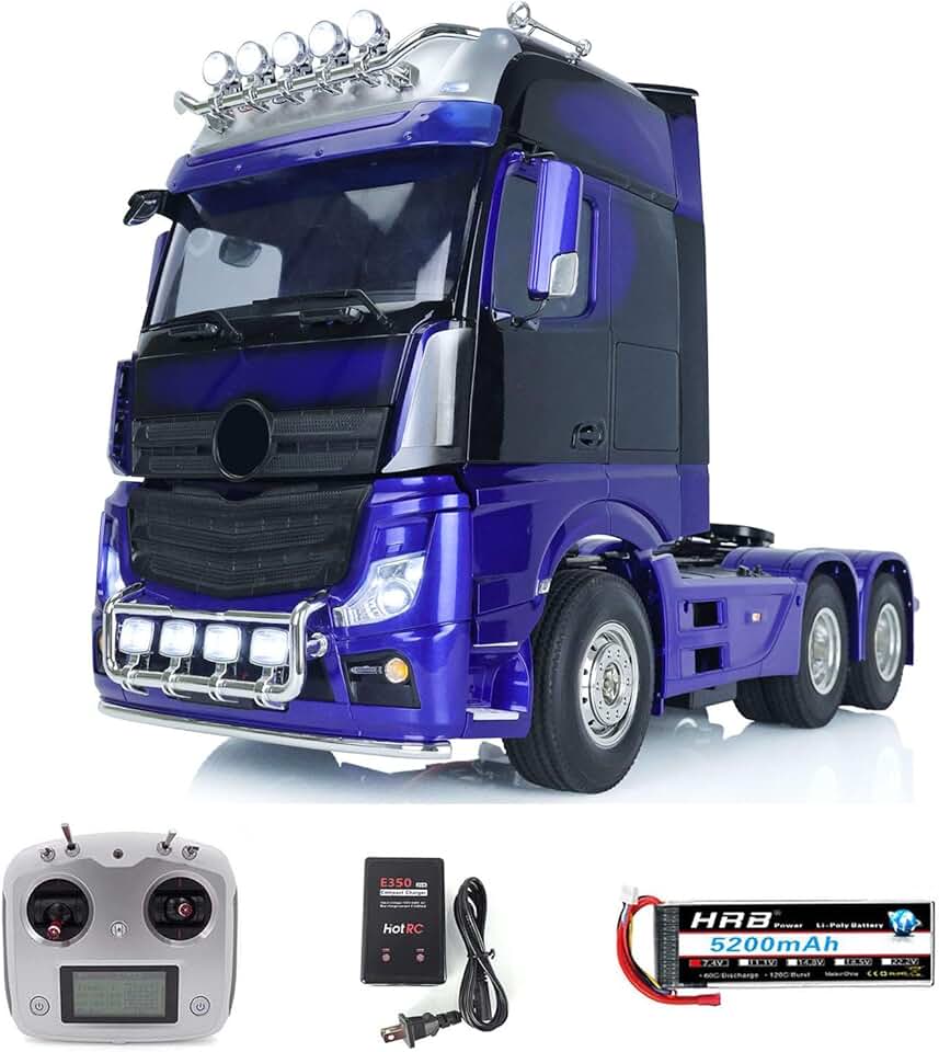 1/14 6X4 RC Tractor Truck for Remote Control Car RTR Model for Adult Hobby