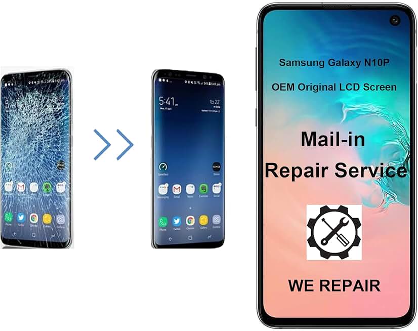 Samsung Galaxy Note 10 Plus 6.8” Original OEM Display Digitizer LCD Screen Replacement Touch Assembly N975 N975U N975W SM-N975F SM-N975/DS SM-N975F/DS + Free Install (Repair Service)