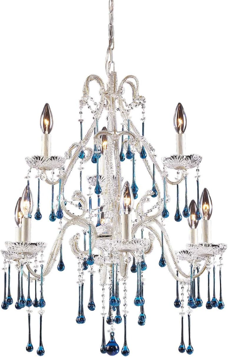 4003/6+3AQ 9 Light Chandelier, 25