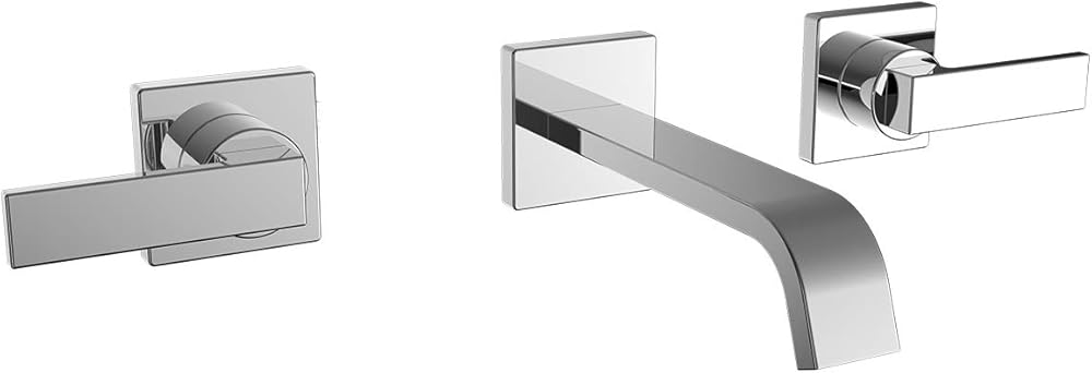 Speakman SB-2553 Lura Wall Mounted Faucet, Polished Chrome