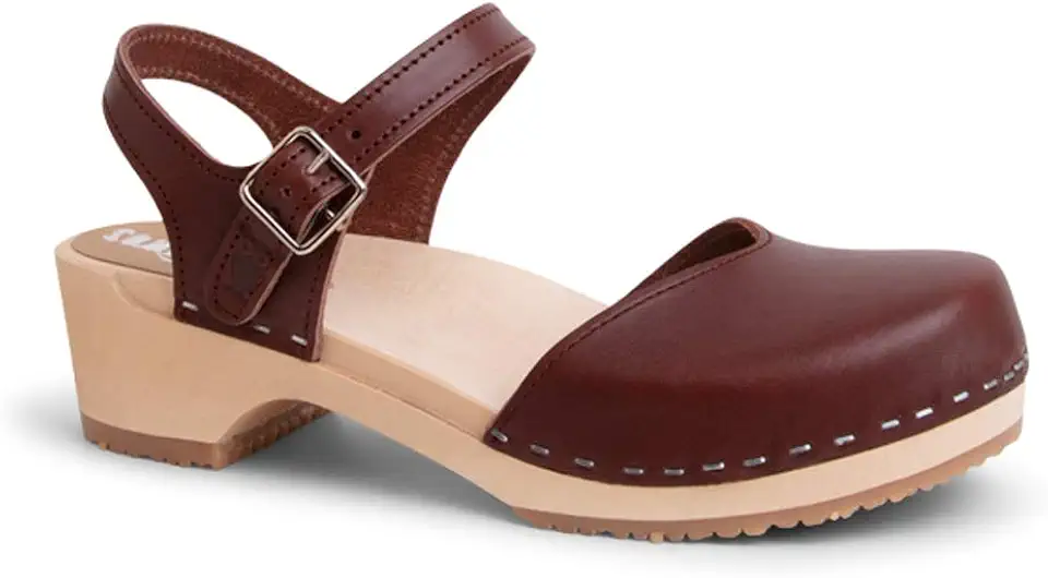Sandgrens Swedish Handmade Wooden Clog Sandal | Saragasso