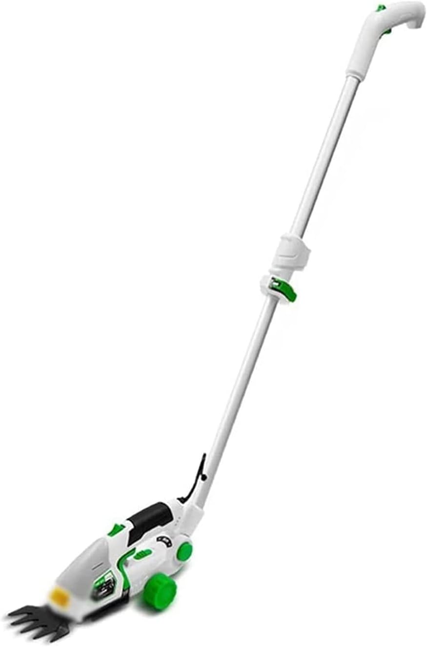 Electric Lawn Mower Removable 2-in-1 Electric Lawn Mower Small Household Multifunctional Weeder 7.2V/1500mAH Integrated Lithium Battery Two Blades