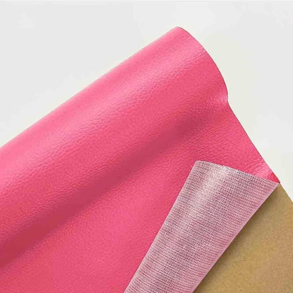 Leather Repair Tape Leather Repair Patch Self-Adhesive Leather Repair Kit for Car Seat Sofas Handbags Furniture (Rose Red,258x52 inch)