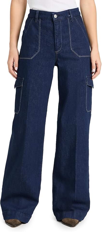 PAIGE Women's Harper Utility Cargo Pkts