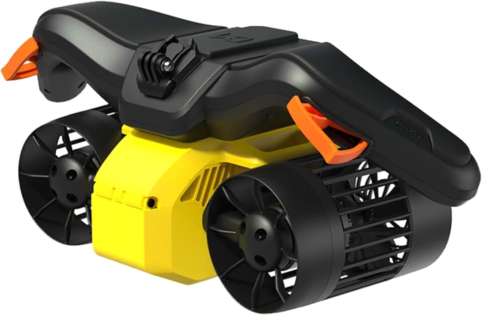 LEFEET C1 Water Scooter Dual Motors: Max 60min Battery Life with Action Camera Mount IPX8 100FT Waterproof for Water Sports, Swimming Pool Scuba, Diving for Kids/Adults