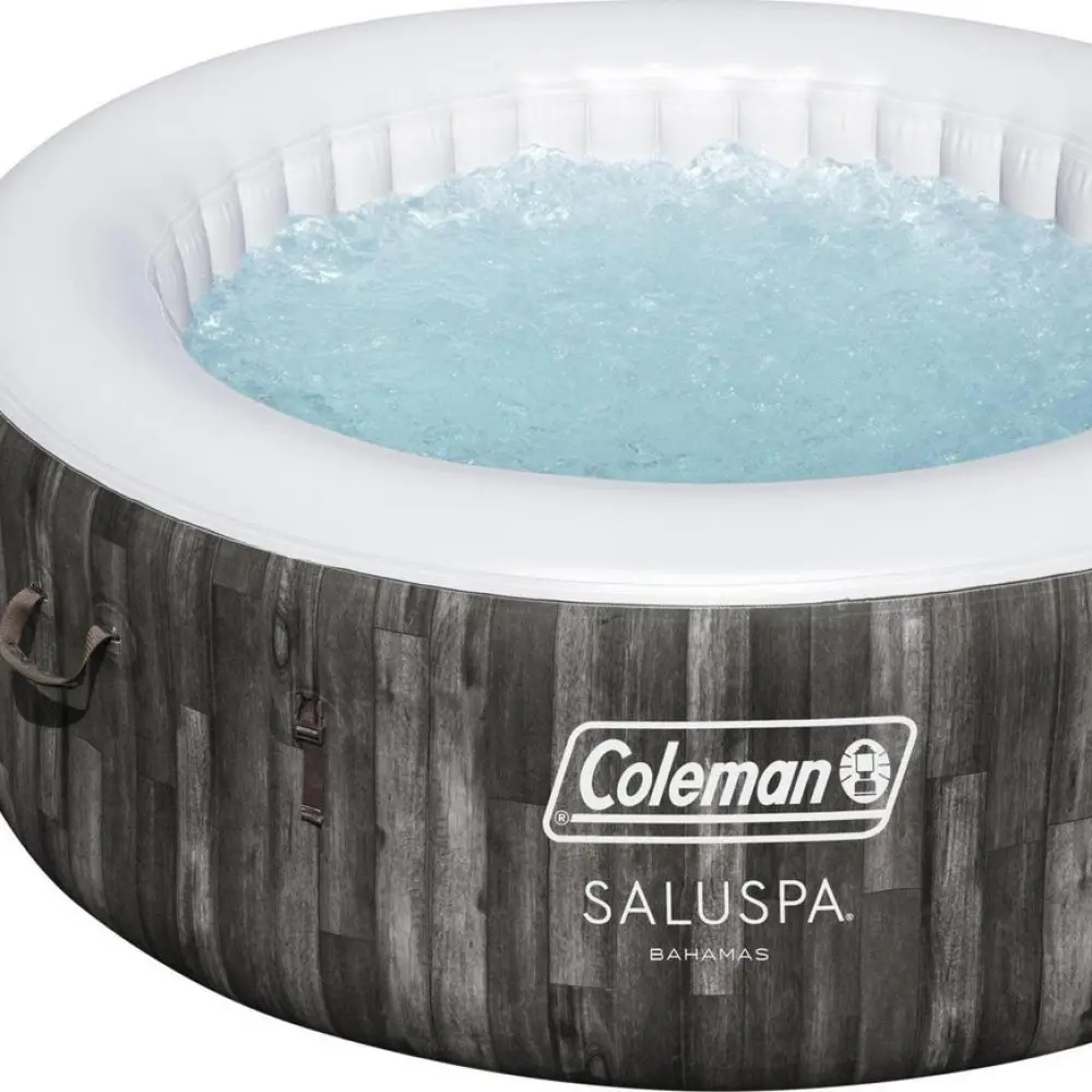 Coleman 71 x 26 Bahamas AirJet Spa Outdoor 177 gal. Inflatable Hot Tub, Max Temperature of 104E F
