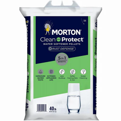 MORTON SALT INCMorton Rust Remover Water Softener Salt Pellets 40 lb