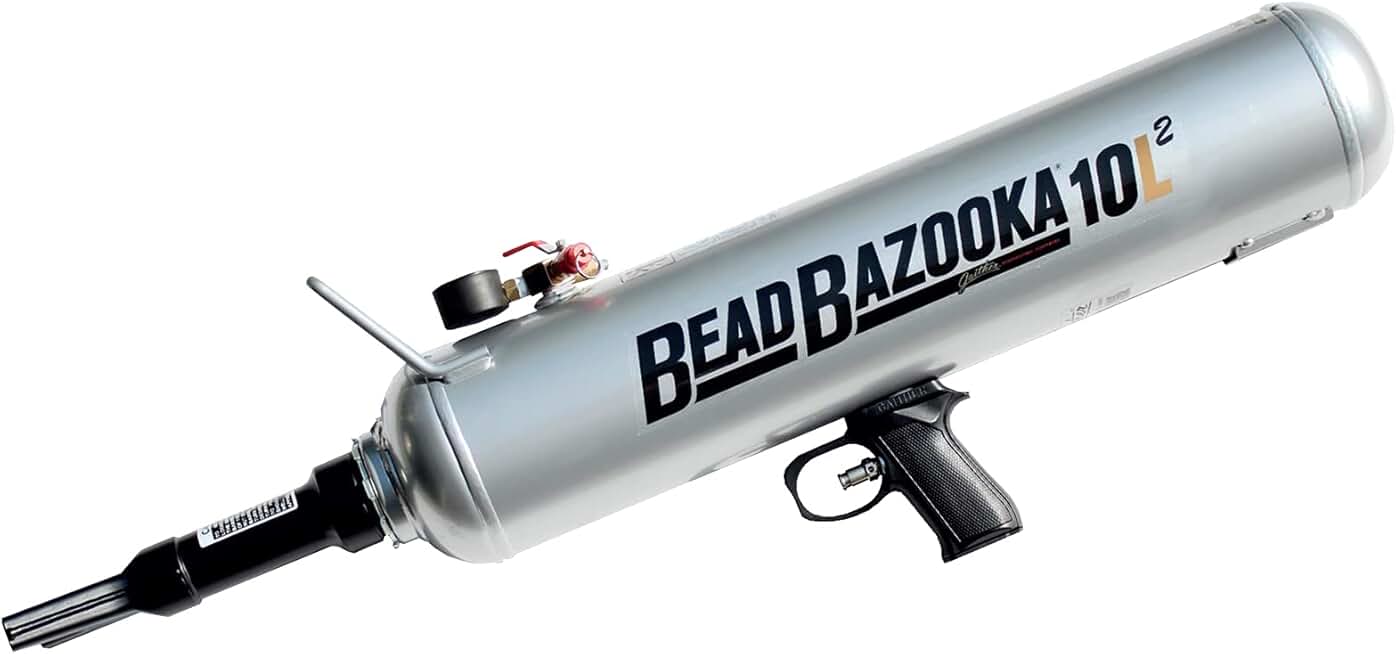 Gaither Handheld Bead Bazooka - 2nd Generation, Bead Seater Tool with Rapid Air Release, for Passenger, Commercial, and Agricultural Vehicles
