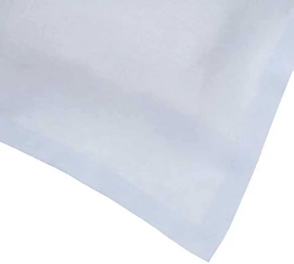 Sky Blue Linen Tablecloth 66x126 Luxury Italian Linen Rectangle Rectangular Sewn in US