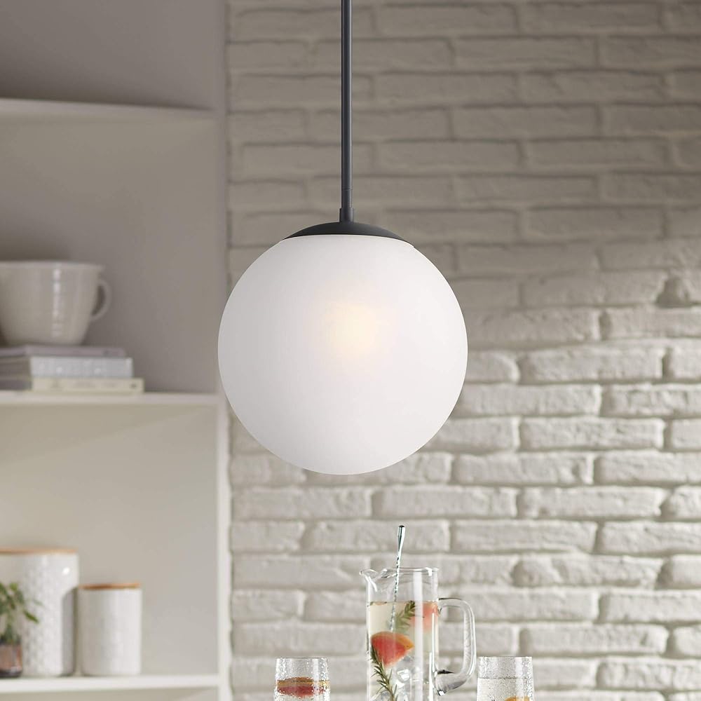 360 Lighting Ciana Black Mini Pendant Lighting Fixture 10