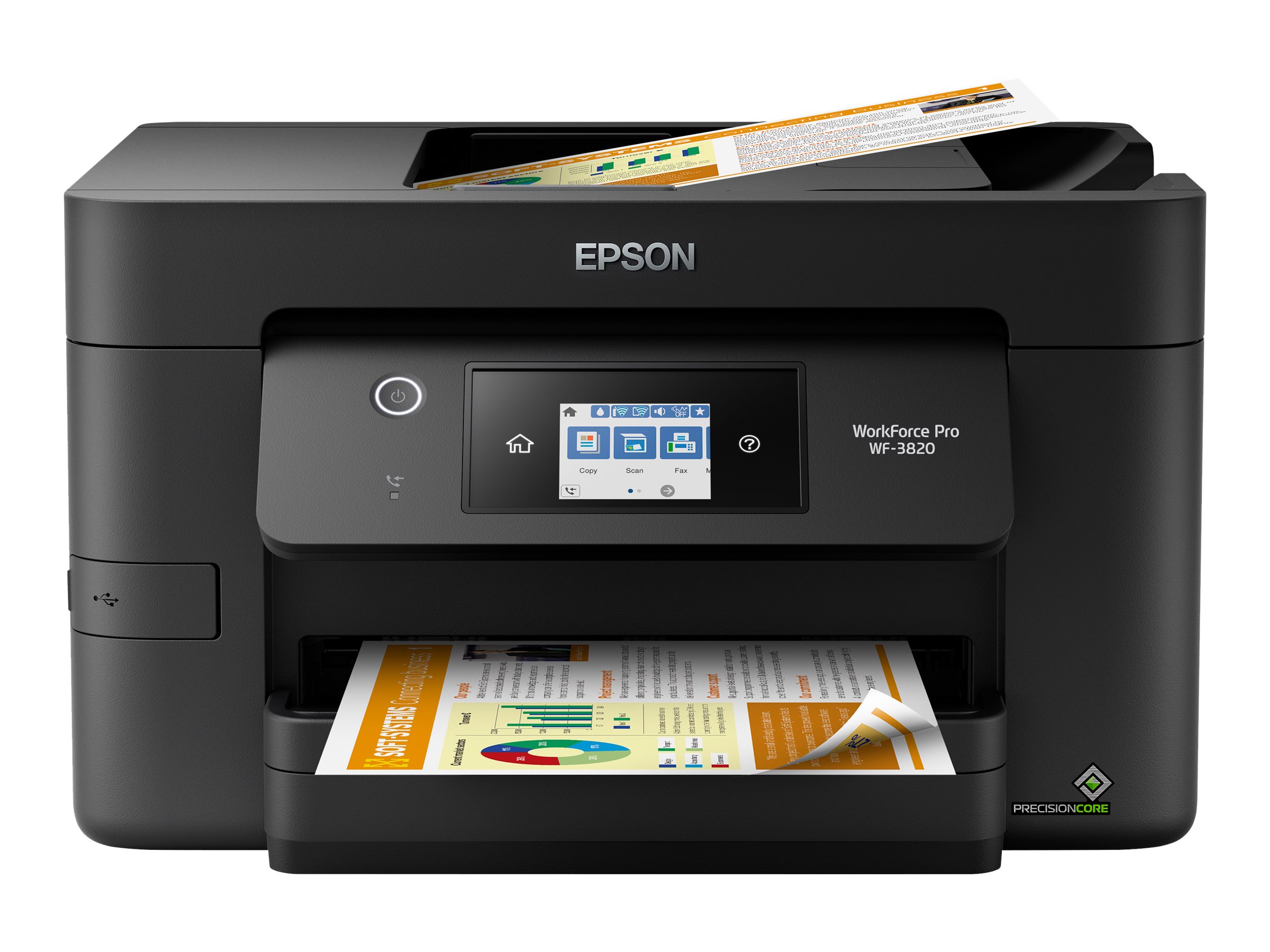 Epson WorkForce Pro WF-3820 Wireless Inkjet All-In-One Color Printer