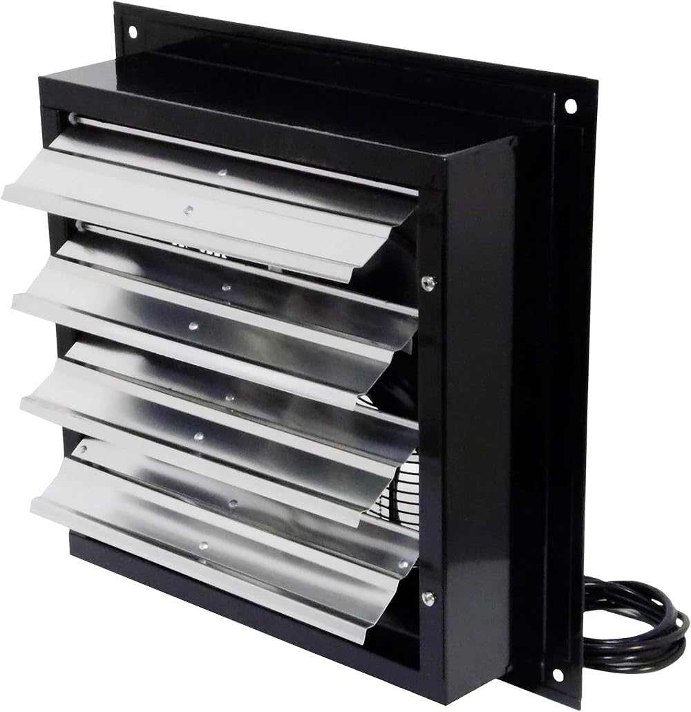 Exhaust Shutter Fan - 24in. Dia. 3800/4700 CFM, 1/2 HP, Model Number XFS24