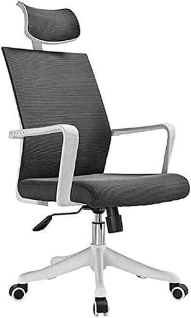 NevStp Office Chair Ergonomic Multifunctional Gaming Chair Computer Chairs Soft Comforts Breathable Mesh Swivel Chair High Back Sponge Padding Desk Chair with Lifting Function Meeting Rooms Stool Chai