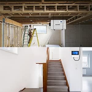 Basement/Crawl Space Dehumidifier with Remote Controller,145 Pints (Saturation) 70 Pints Auto Defrost Commercial Dehumidifier with Remote for Water Damage Storage…