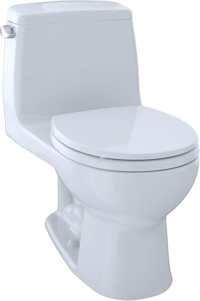 TOTO MS853113#01 Ultimate Round One Piece Toilet, Cotton White