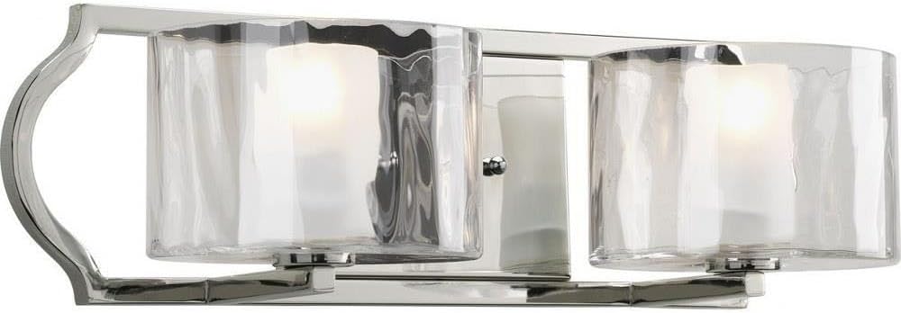 Progress Lighting P3076-104WB 2-Light Bath Vanity Light