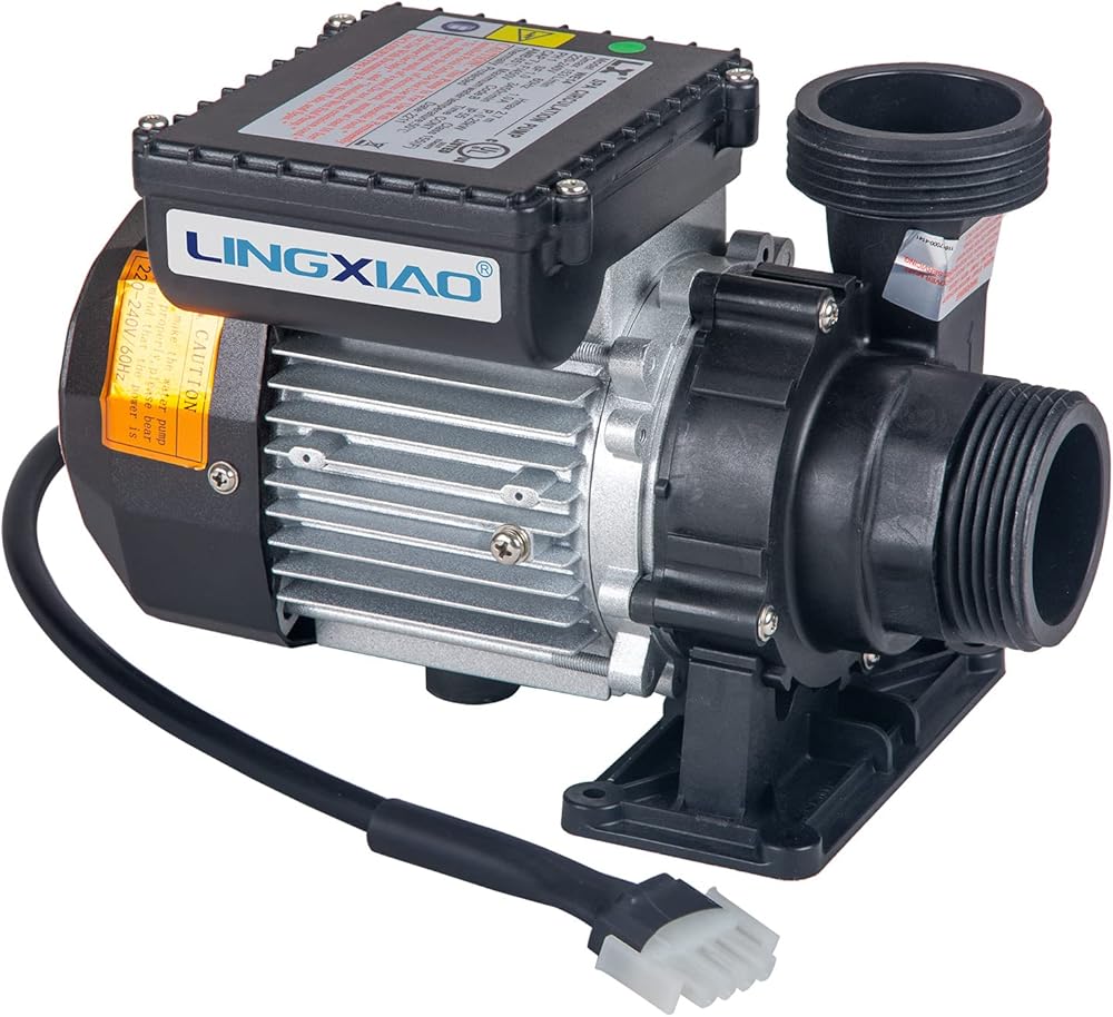 LINGXIAO WE14 SPA Circulation Pump, 240V Hot Tub Circulating Pumps Compatible with E14 Circulation Pump 0.35HP, 1.5