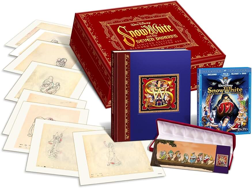 Snow White and the Seven Dwarfs (Limited Edition Collector's Set) [Blu-ray]