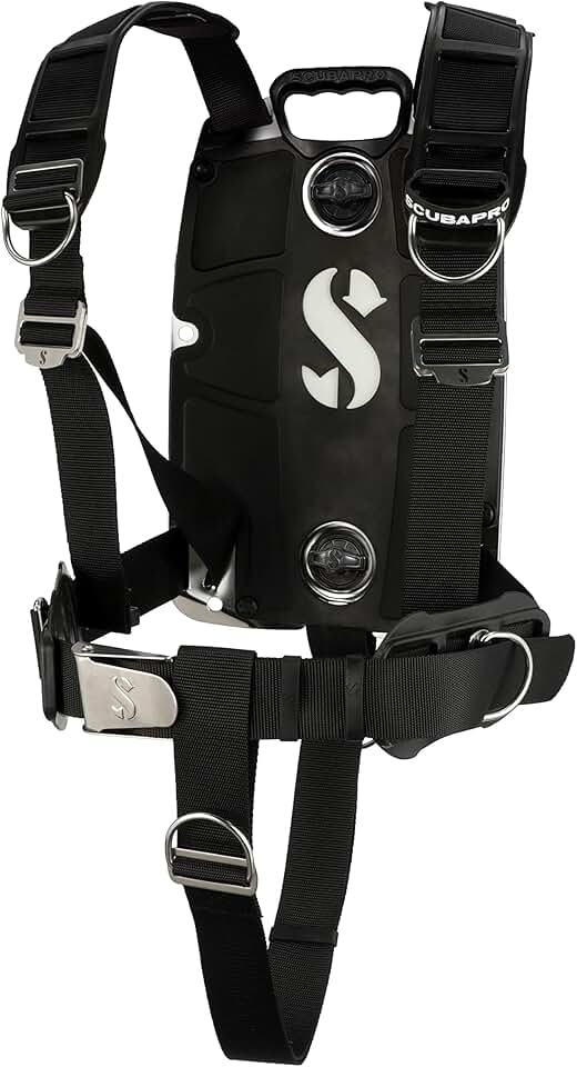Scubapro S-Tek Pro Harness, with Back Plate