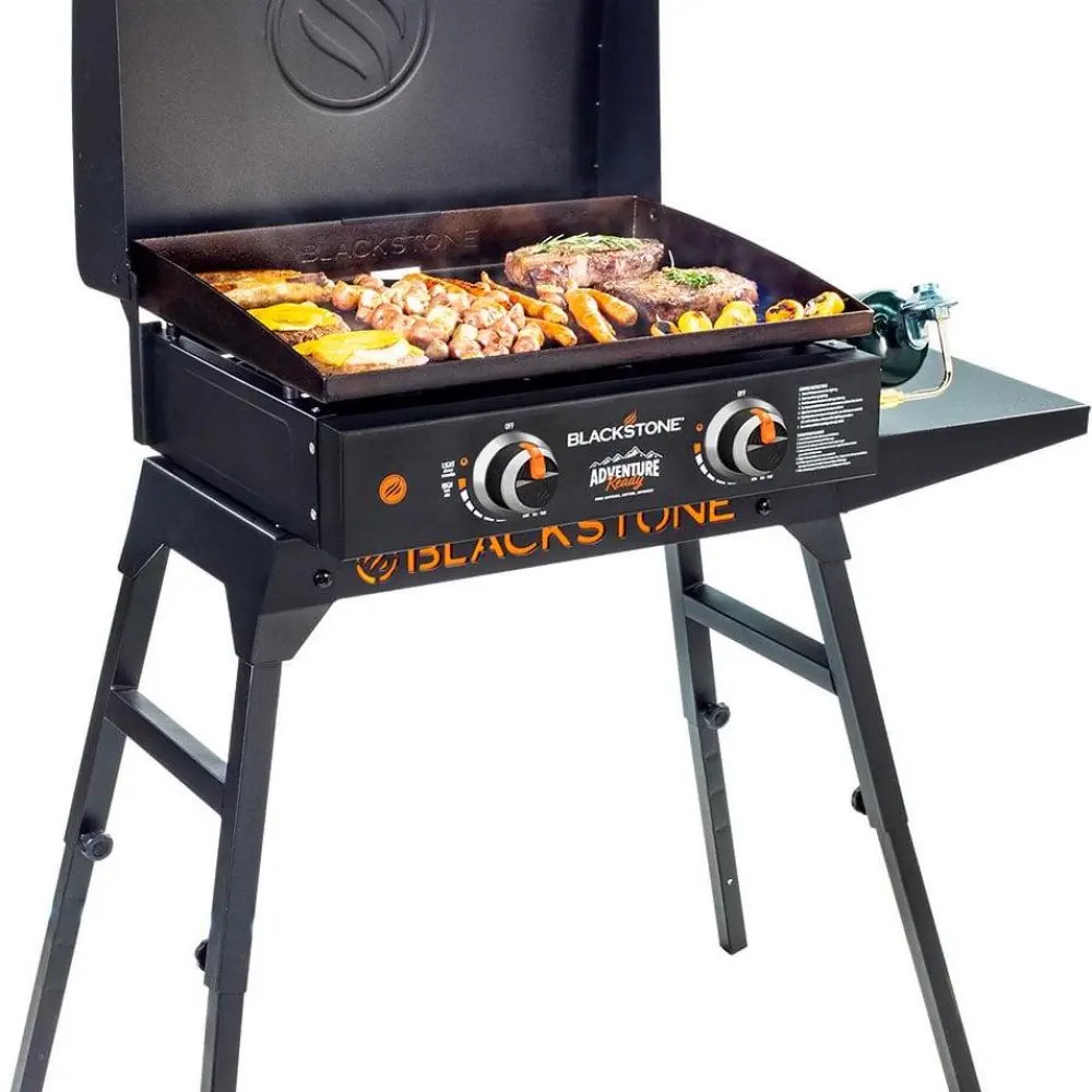 Blackstone Adventure Ready 22 Griddle with Hood, Legs, Adapter Hose