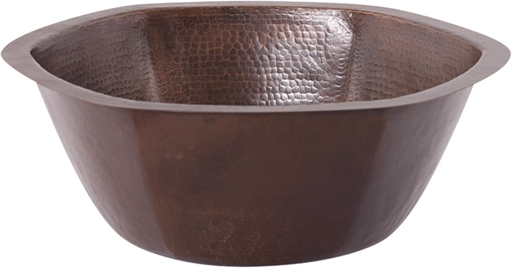 NAVARRE Copper Bar Sink, Antique