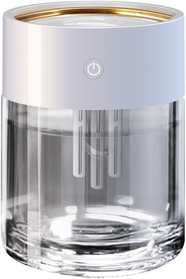 USB Personal Desk Humidifier,Small Mini Cool Mist Humidifier for Bedroom,Office,Travel,Car,Supe