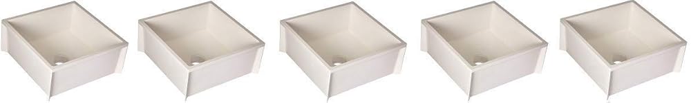 Mustee 63M Durastone Material Mop Sink, White (5-(Pack))