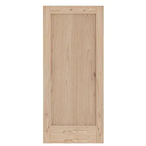 JELD-WEN MODA Rustic 36 in. x 80 in. Solid Wood Unfinished Wood Interior Door Slab