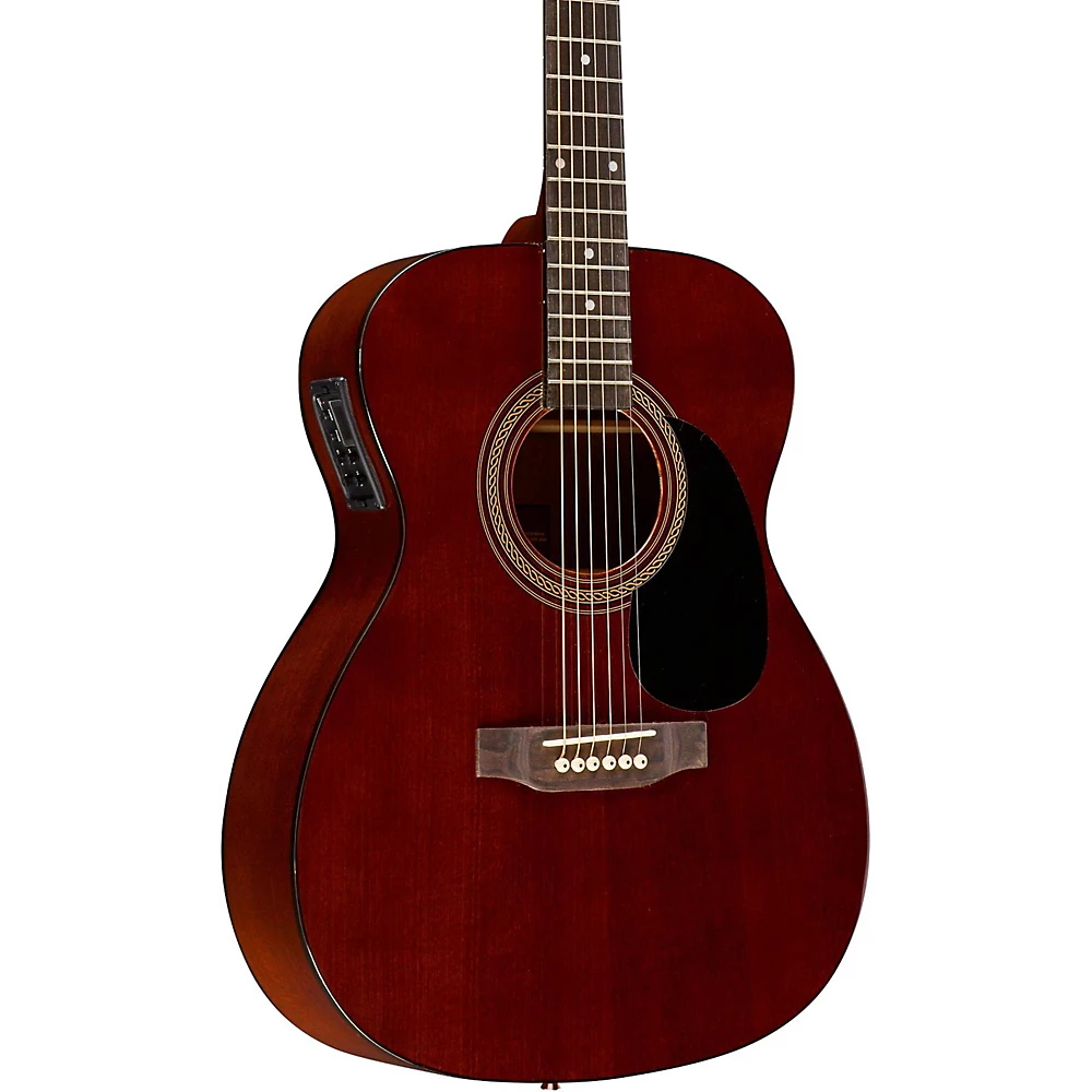 Rogue RA-090 Concert Acoustic-Electric Guitar, Mahogany