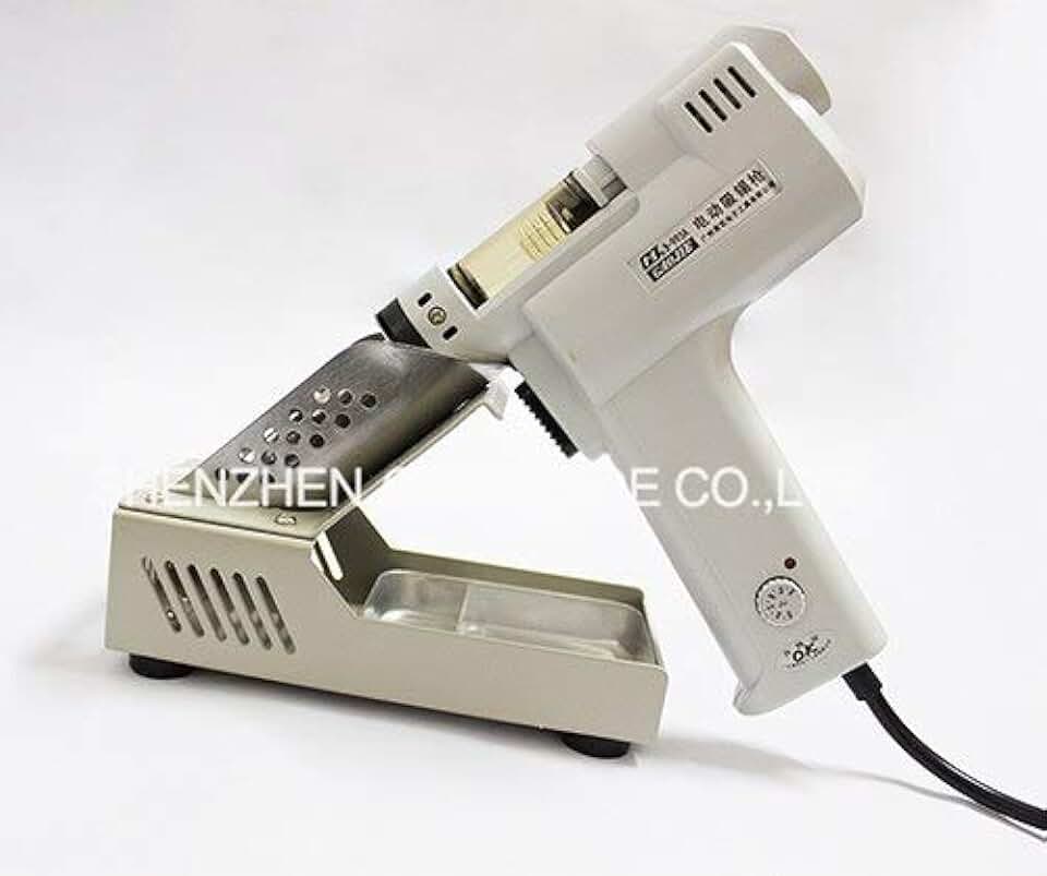 Soldering 220V 90W S-993A Electric Vacuum Desoldering Pump Solder Sucker Gun Electric Soldering Irons hot air gun - (Color: 993A, Plug Type: US)