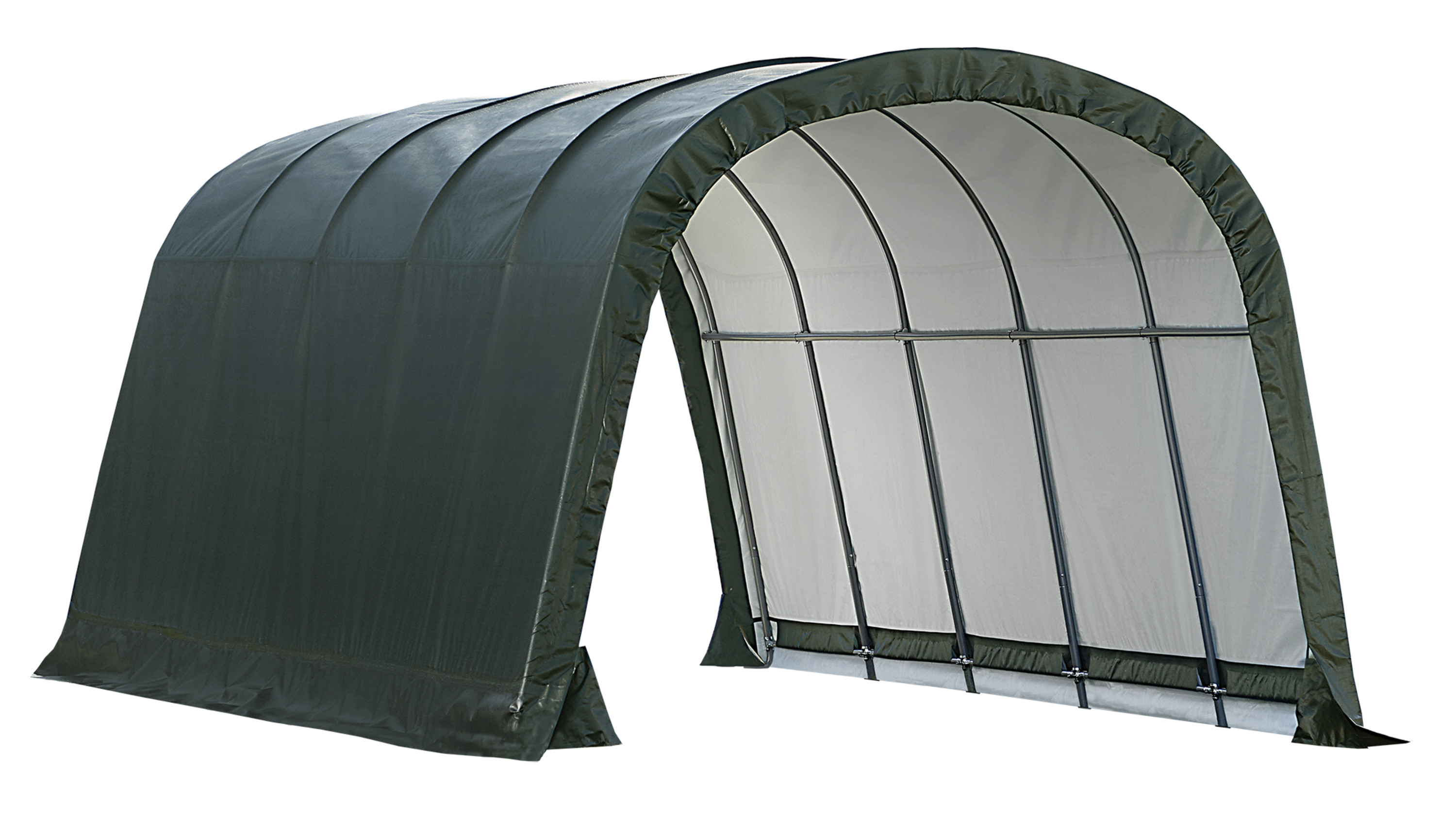 Run-In Shed-in-a-Box 12 x 20 x 8 ft.