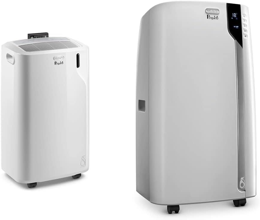 DeLonghi 6000 BTU and 14000 BTU Portable Air Conditioners with Remote Control and Dehumidifier