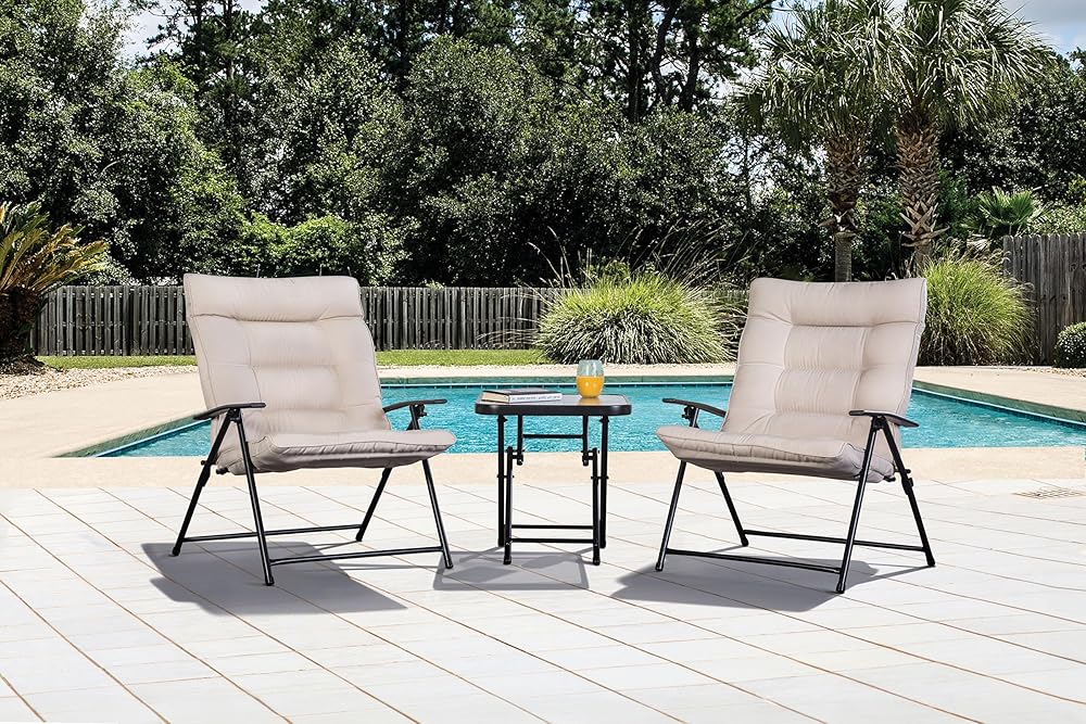 Greemotion LA-A018BG-3PK Demis Conversation Set, Beige