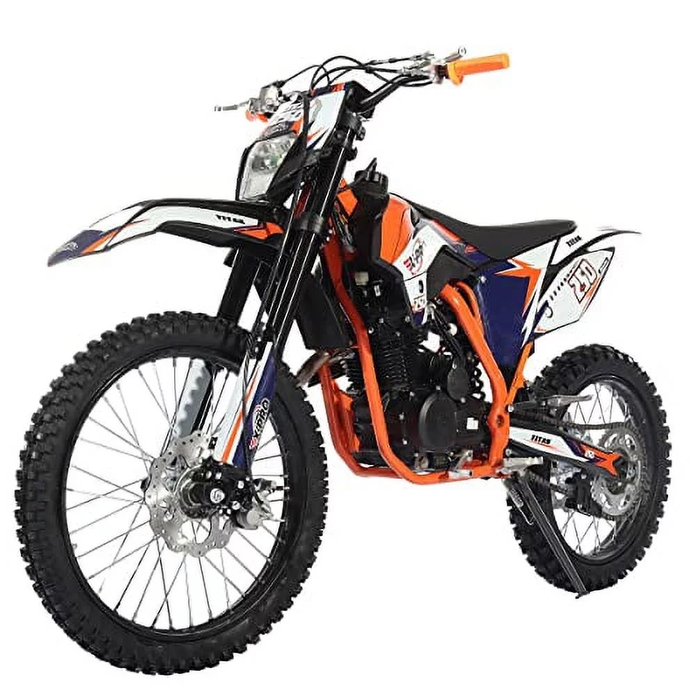 X-Pro Brand New Titian 250cc Gas Pit Dirt Bike, 5-Speed Manual Transmission, Electric/Kick Start!