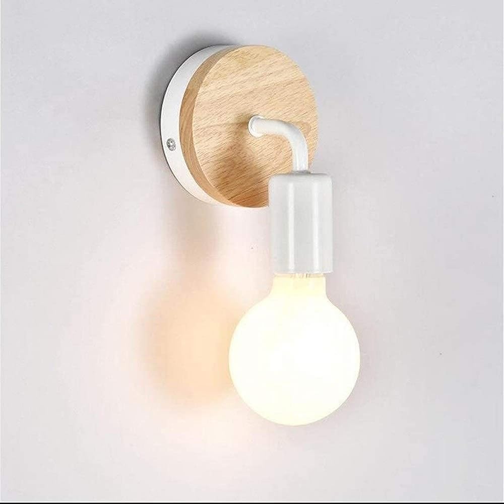 Wall Light Modern Retro Industrial Sconce White Glass Lantern - Wrought Iron E27 Wall Lamp, Hallway Lighting Wall Sconce Compatible with Kitchen Bar Bedroom Study Living Room Home Decor Wall Lamp ,ke