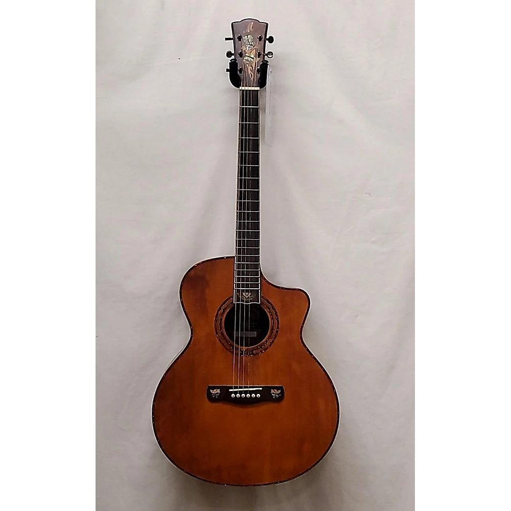 Used Used Merida Extrema Diana DG20FOLC Natural Acoustic Guitar