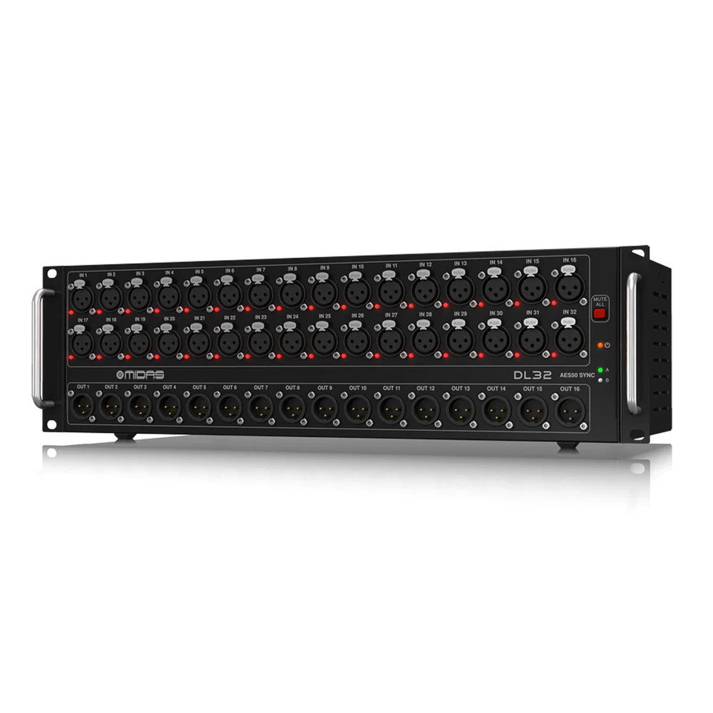 Midas DL32 32 Input/16 Output Stage Box Midas DL32 32 Input/16 Output Stage Box