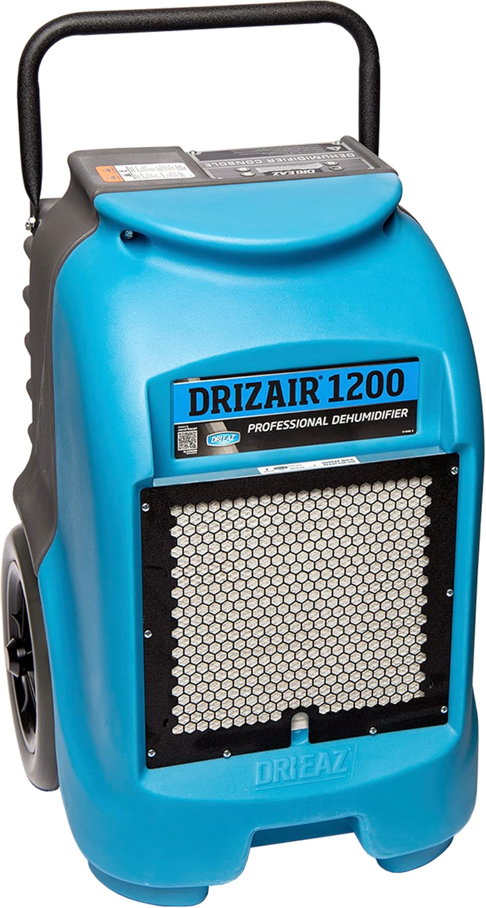 Dri-Eaz 1200 Commercial Dehumidifier with Pump, Industrial, Durable, Compact, Portable, Blue, F203-A, Up to 18 Gallon Water Removal per Day