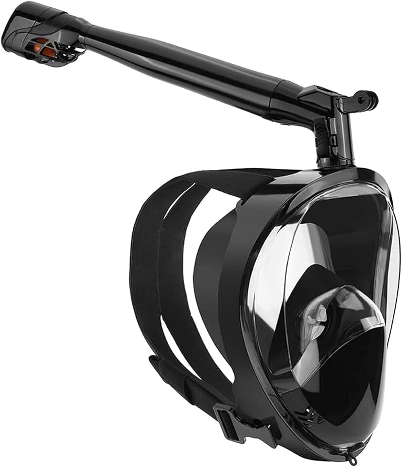 Diving mask Snorkeling Masks Underwater Diving Masks 360 Degree Rotate 180 View Anti-Fog Anti-Leak Full Face Professional Snorkelling Gear for Adults Masks