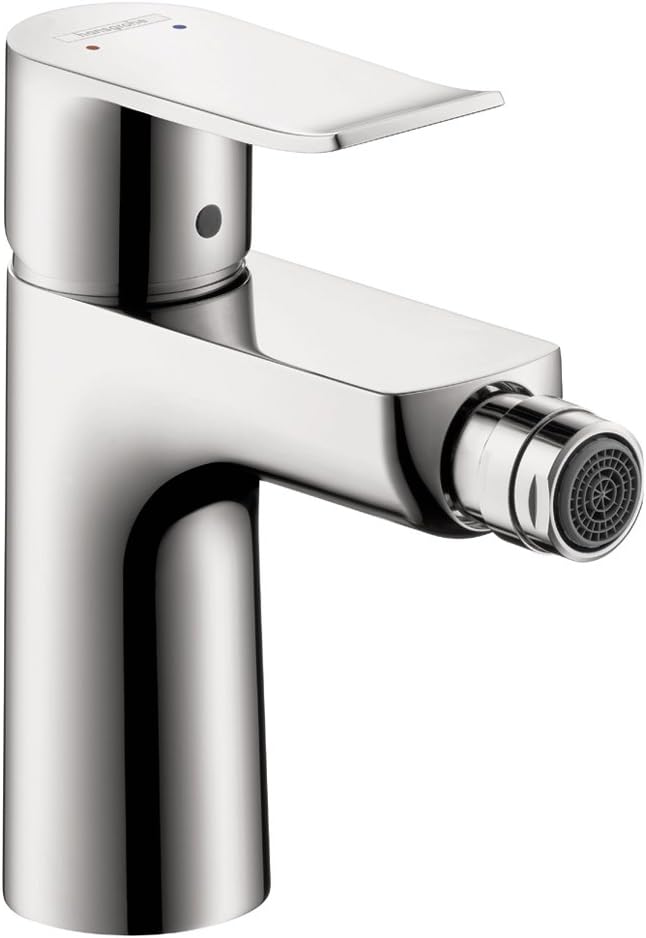hansgrohe 31280001 Metris 6-inch Tall 1 Bidet Faucet in Chrome