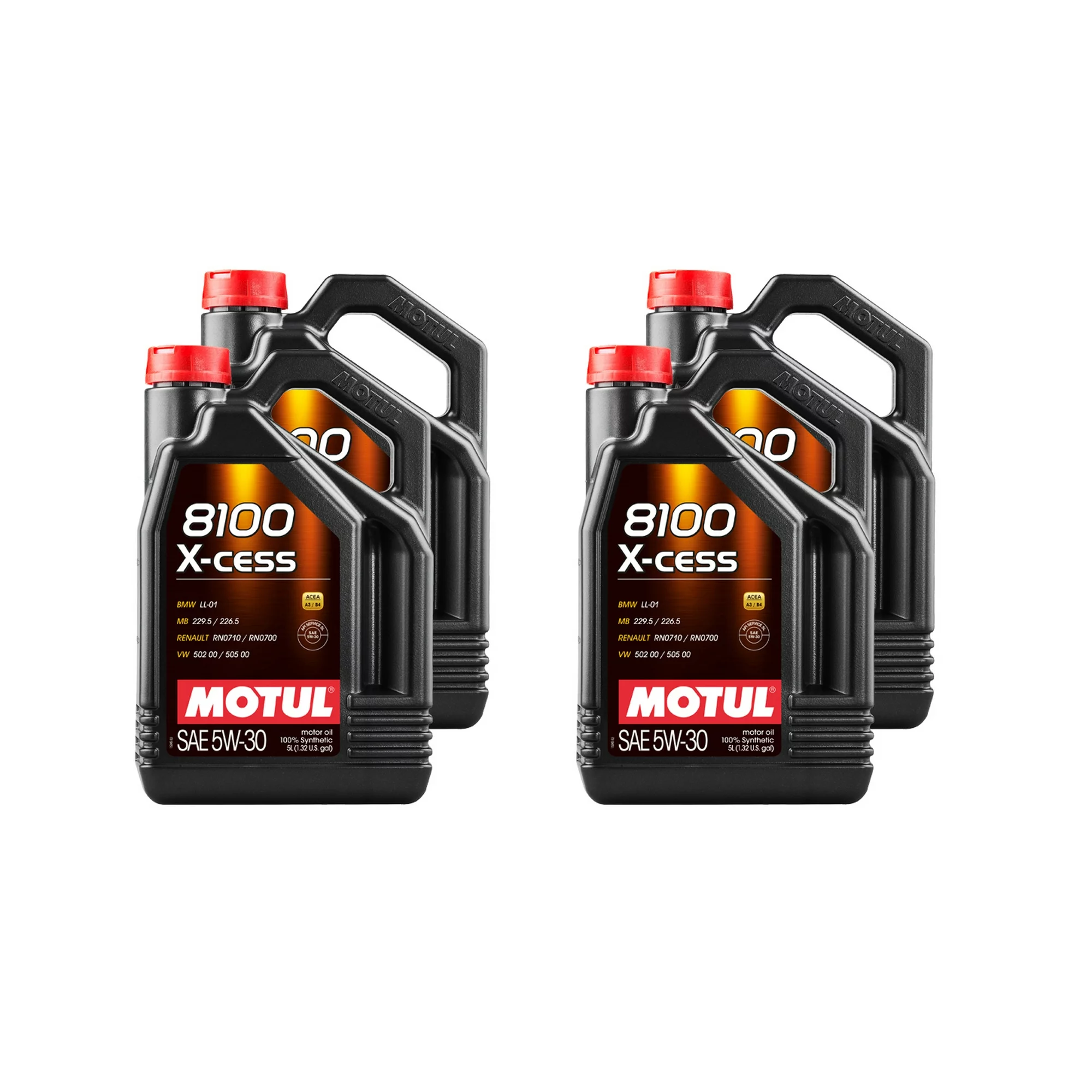 8100 X-Cess 5w30 Oil Case 4 x 5 Liter