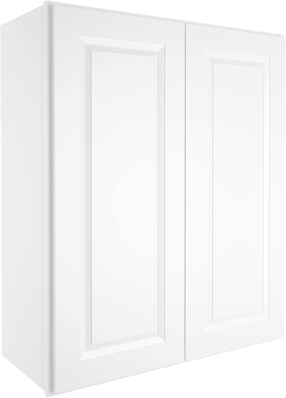 ROOMTEC Wood Wall-Mounted Cabinet,Bathroom Medicine Cabinet with Adjustable Shelves and 2 Soft-Close Doors,Laundry Storage Cabinet for Bathroom,Kitchen,Living Room 12