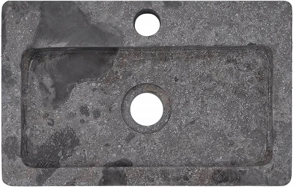 vidaXL Gray Marble Sink | 15