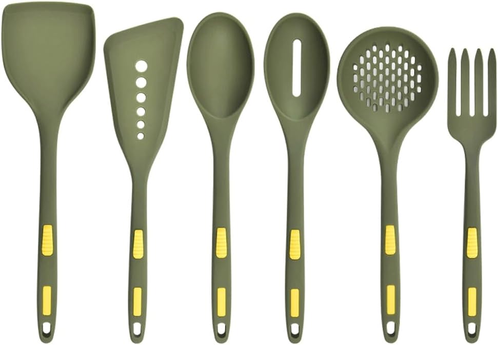 Kitchen Utensils Set Non-stick Kitchenware Cooking Spoon Soup Ladle Spatula Shovel Tools Gadget Accessories