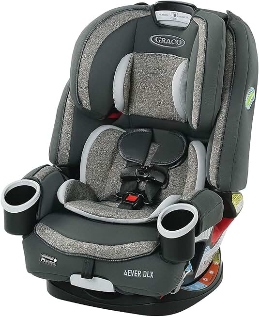 Graco 4Ever DLX 4 in 1 Car Seat, Infant to Toddler Car Seat, with 10 Years of Use, Bryant, 20x21.5x24 Inch (Pack of 1)