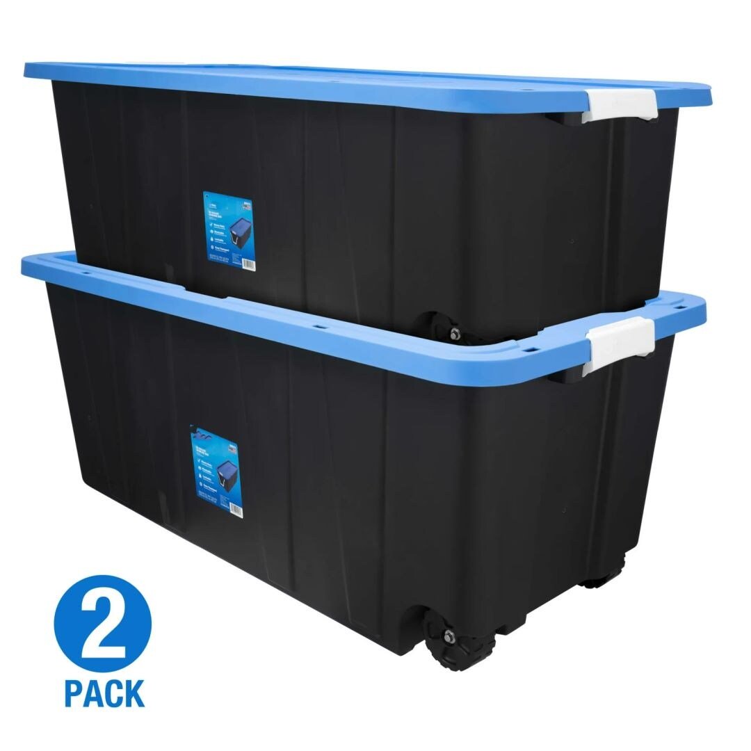 Plastic storage box container